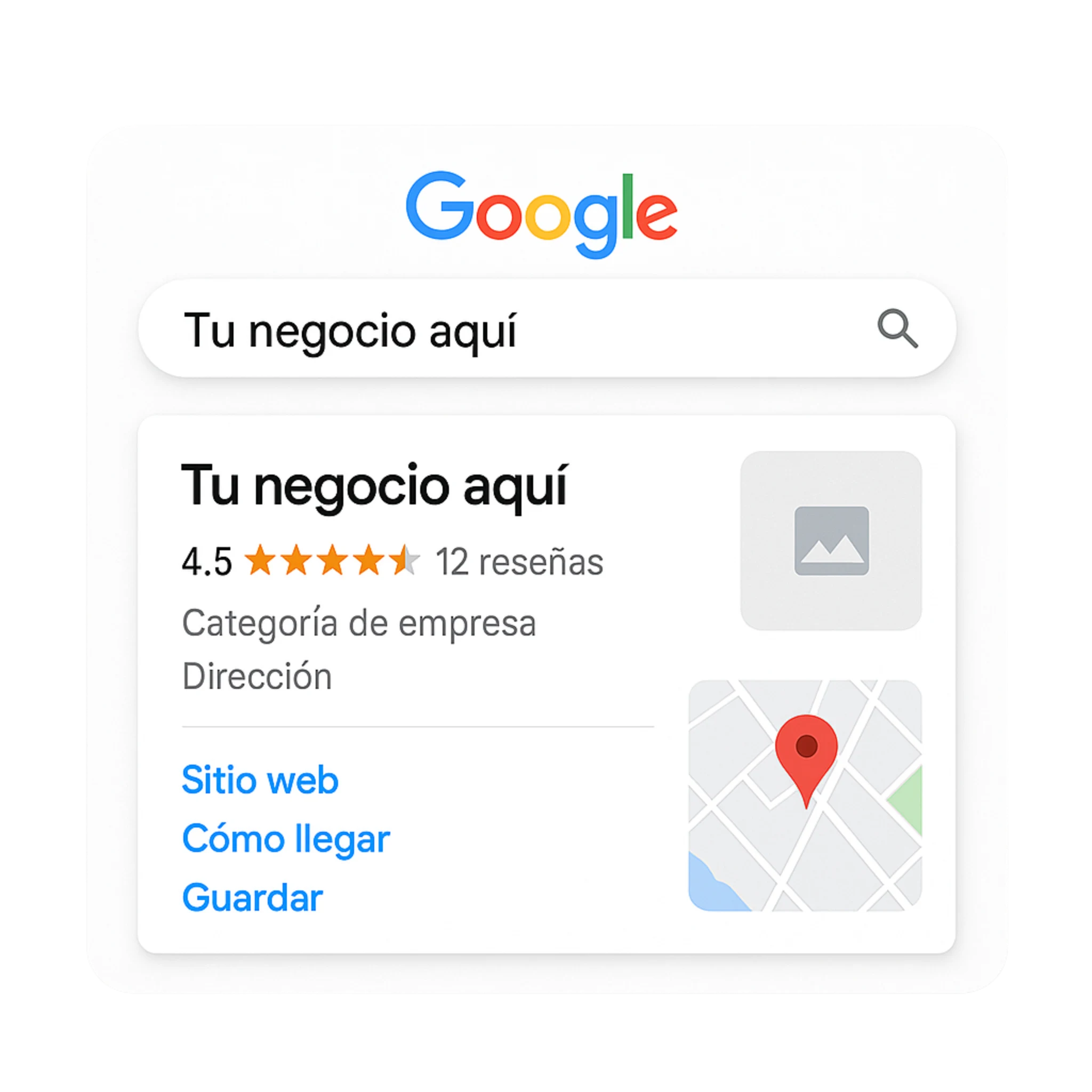 Creación de perfil Google